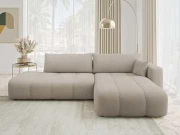 Flo Vuodesohva divaanilla 4istuttava - Beige - Huonekalut - Sohva - Vuodesohva