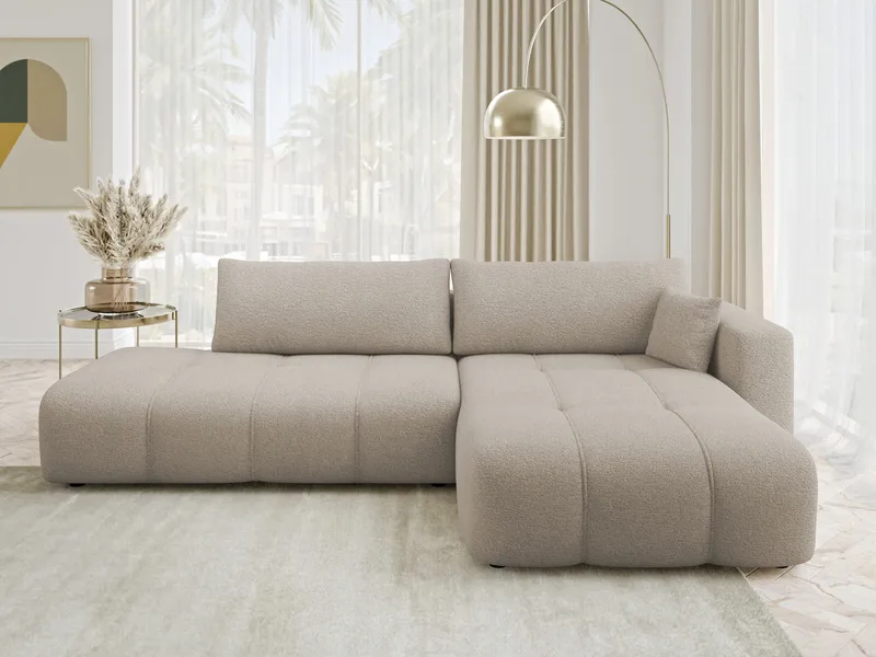 Flo Vuodesohva divaanilla 4istuttava - Beige - Huonekalut - Sohva - Vuodesohva