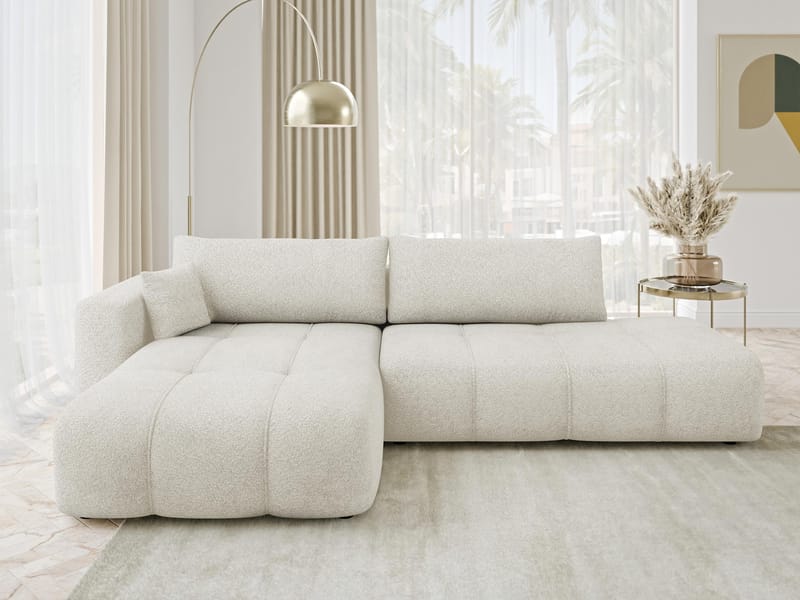 Flo Vuodesohva divaanilla 4istuttava - Valkoinen - Huonekalut - Sohva - Vuodesohva