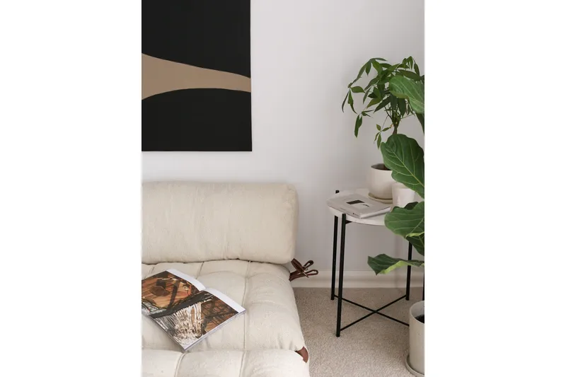 Fold Teddy Vuodesohva Cream - Kerma - Huonekalut - Sohva - Vuodesohva - 2 istuttava vuodesohva