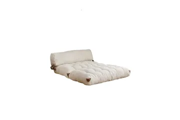 Fold Teddy Vuodesohva Cream - Kerma - Huonekalut - Sohva - Vuodesohva - 2 istuttava vuodesohva