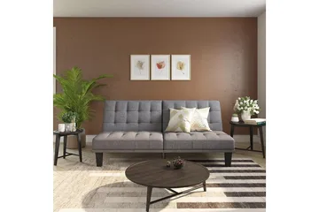 Futon Dexter Harmaa - Dorel Home - Huonekalut - Sohva - Vuodesohva - Futon - Futon sohva