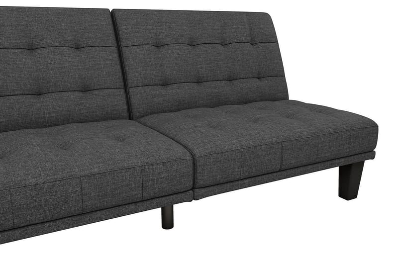 Futon Dexter Harmaa - Dorel Home - Huonekalut - Sohva - Vuodesohva - Futon - Futon sohva