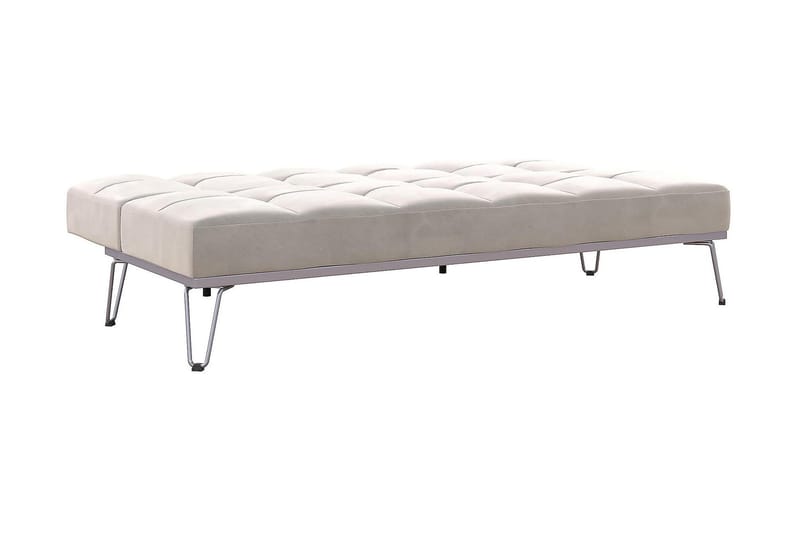 Futon Elle Sametti/Harmaa - Novogratz - Huonekalut - Sohva - Vuodesohva - Futon - Futon sohva