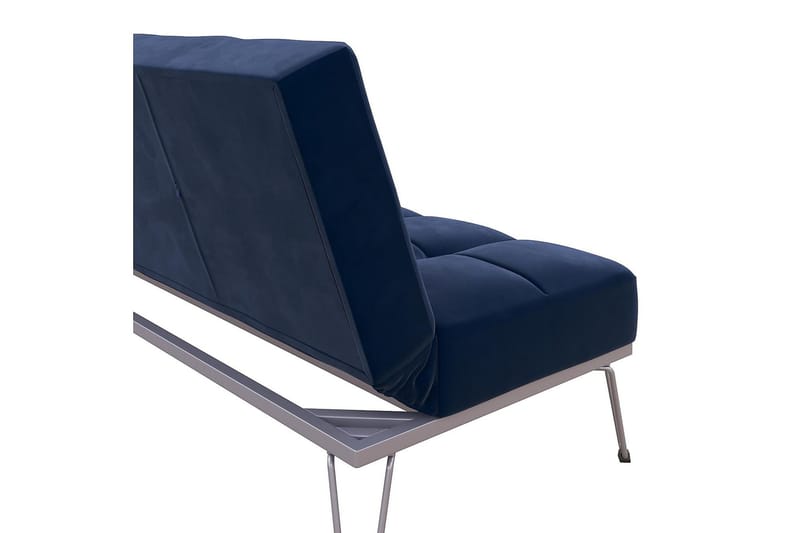 Futon Elle Sametti/Sininen - Novogratz - Huonekalut - Sohva - Vuodesohva - Futon - Futon sohva