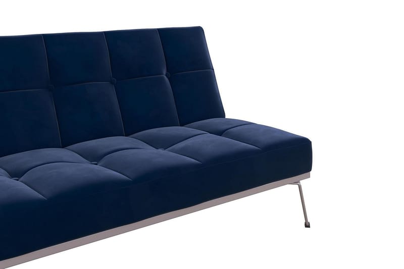Futon Elle Sametti/Sininen - Novogratz - Huonekalut - Sohva - Vuodesohva - Futon - Futon sohva