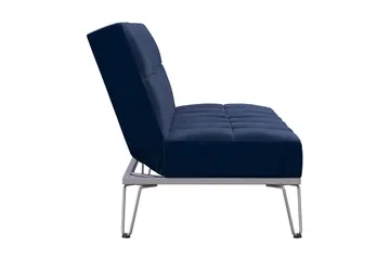 Futon Elle Sametti/Sininen - Novogratz - Huonekalut - Sohva - Vuodesohva - Futon - Futon sohva
