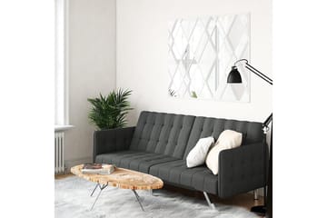 Futon Emily Pellavanharmaa - Dorel Home - Huonekalut - Sohva - Vuodesohva - Futon - Futon sohva