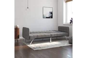 Futon Emily Pellavanharmaa - Dorel Home - Huonekalut - Sohva - Vuodesohva - Futon - Futon sohva
