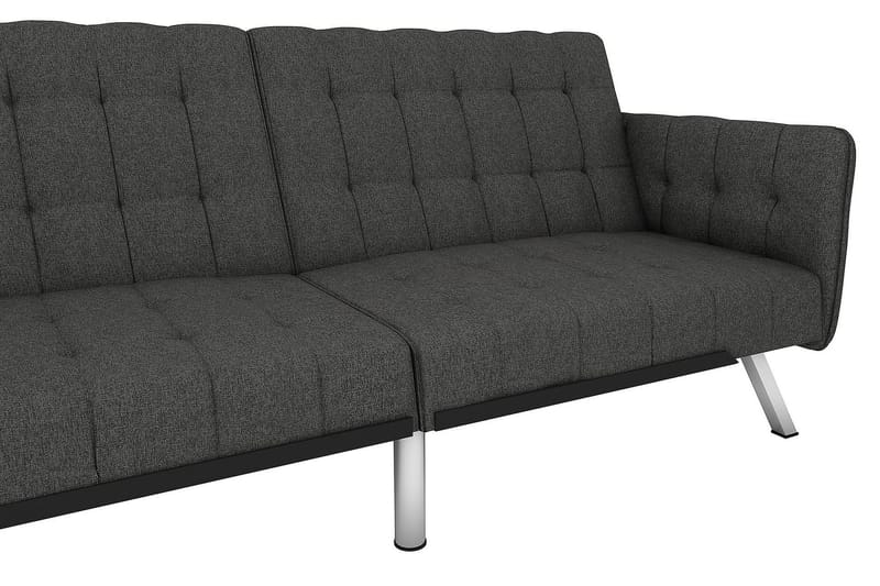 Futon Emily Pellavanharmaa - Dorel Home - Huonekalut - Sohva - Vuodesohva - Futon - Futon sohva