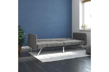 Futon Emily Pellavanharmaa - Dorel Home - Huonekalut - Sohva - Vuodesohva - Futon - Futon sohva