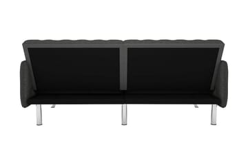 Futon Emily Pellavanharmaa - Dorel Home - Huonekalut - Sohva - Vuodesohva - Futon - Futon sohva