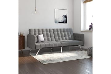 Futon Emily Pellavanharmaa - Dorel Home - Huonekalut - Sohva - Vuodesohva - Futon - Futon sohva