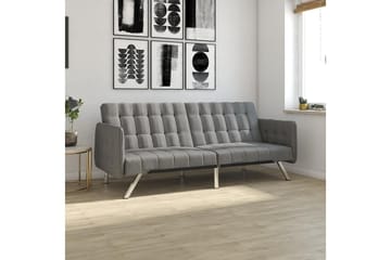 Futon Emily Pellavanharmaa - Dorel Home - Huonekalut - Sohva - Vuodesohva - Futon - Futon sohva