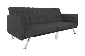 Futon Emily Pellavanharmaa - Dorel Home - Huonekalut - Sohva - Vuodesohva - Futon - Futon sohva