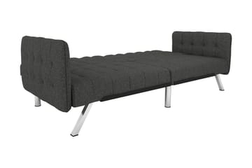 Futon Emily Pellavanharmaa - Dorel Home - Huonekalut - Sohva - Vuodesohva - Futon - Futon sohva