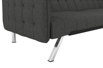 Futon Emily Pellavanharmaa - Dorel Home - Huonekalut - Sohva - Vuodesohva - Futon - Futon sohva