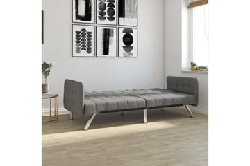 Futon Emily Pellavanharmaa - Dorel Home - Huonekalut - Sohva - Vuodesohva - Futon - Futon sohva