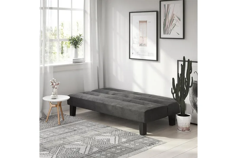 Futon Kebo Harmaa - Dorel Home - Huonekalut - Sohva - Vuodesohva - Futon - Futon sohva