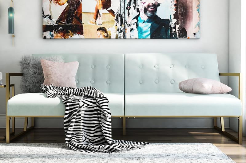 Futon Lexington Sinivihreä - CosmoLiving - Huonekalut - Sohva - Vuodesohva - Futon - Futon sohva