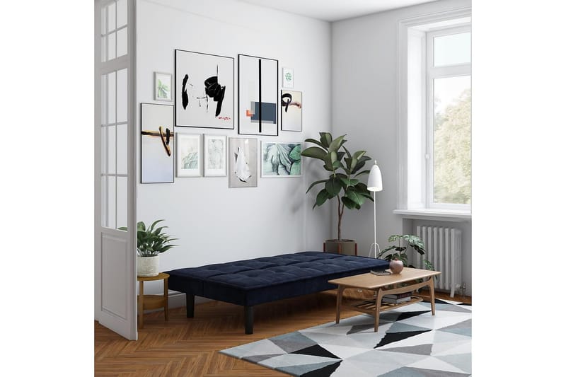 Futon Otis Sininen - Dorel Home - Huonekalut - Sohva - Vuodesohva - Futon - Futon sohva