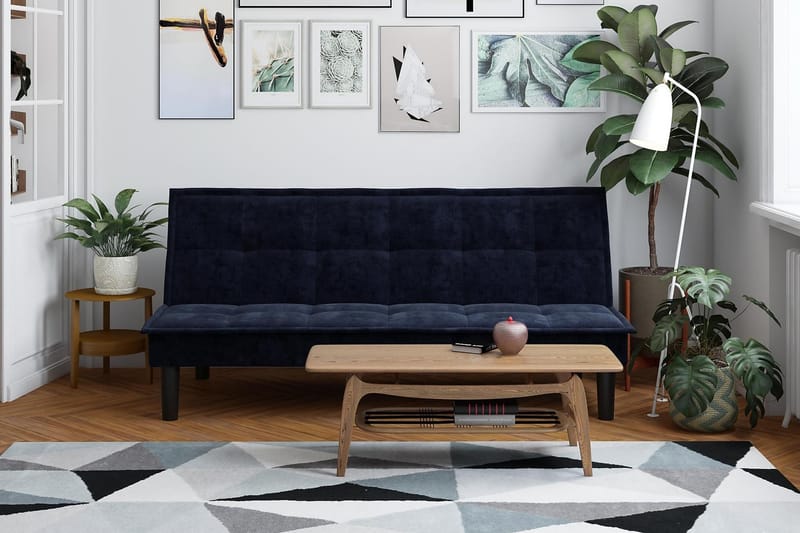 Futon Otis Sininen - Dorel Home - Huonekalut - Sohva - Vuodesohva - Futon - Futon sohva
