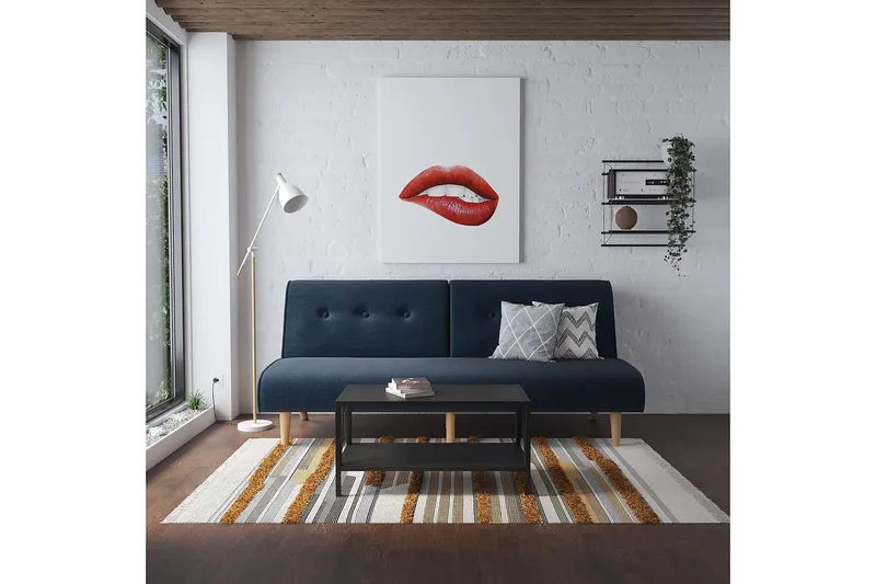 Futon Palm Springs Sininen - Novogratz - Huonekalut - Sohva - Vuodesohva - Futon - Futon sohva