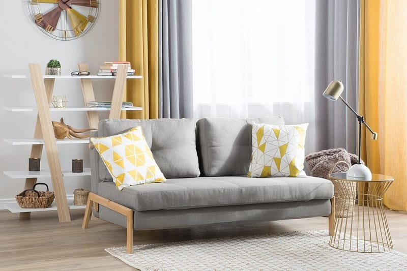 Vuodesohva Edland 152 cm, Harmaa