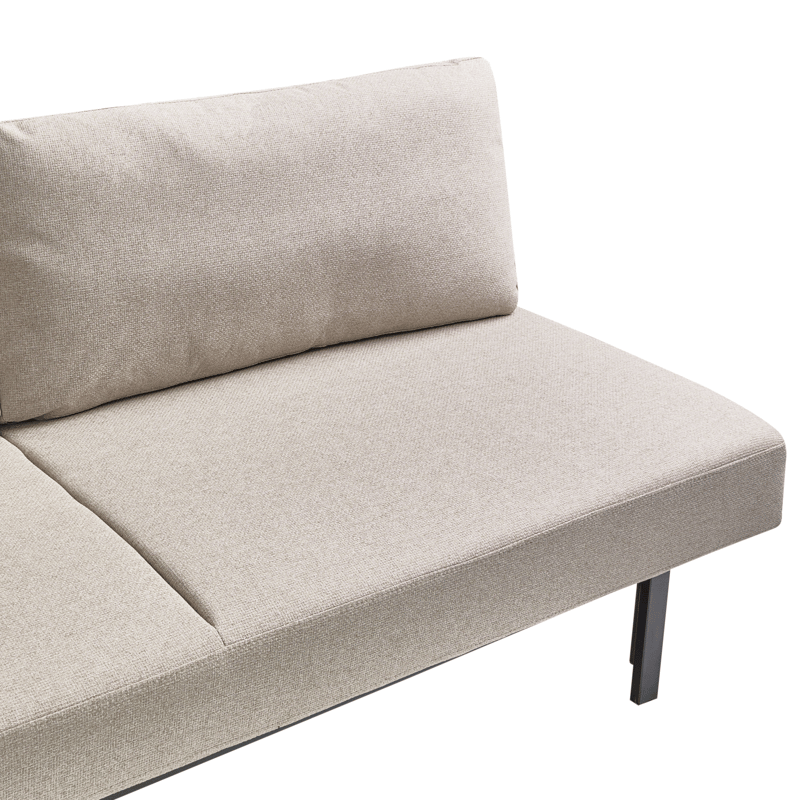 Vuodesohva Roykka - Beige - Huonekalut - Sohva - Vuodesohva - 3 istuttava vuodesohva