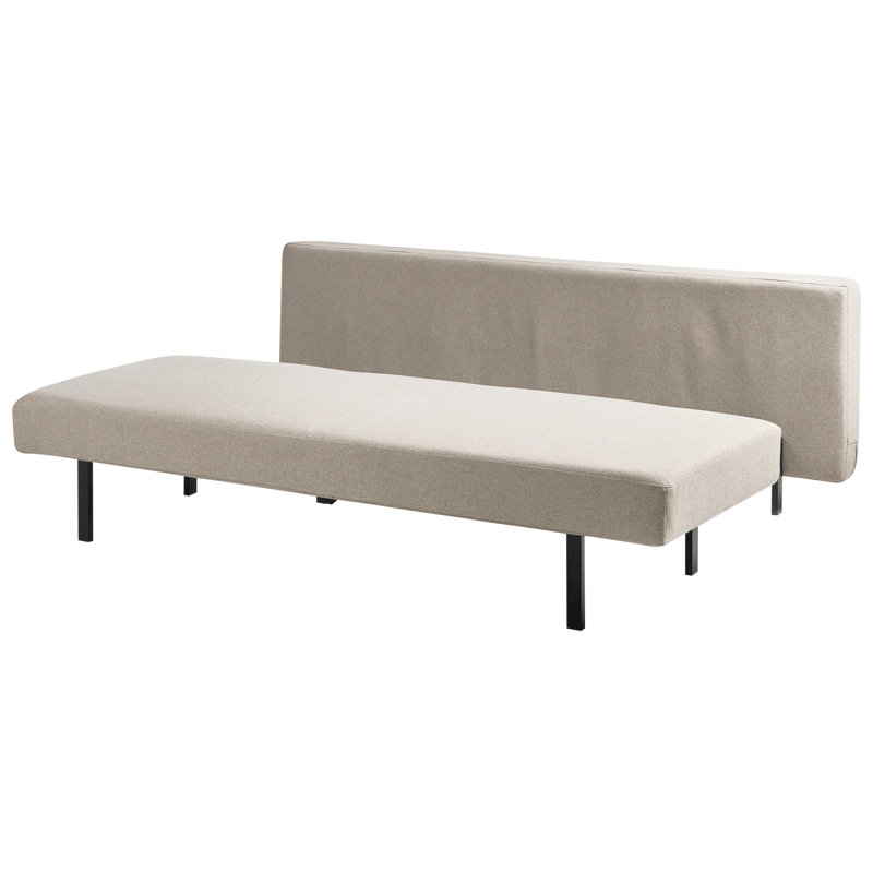 Vuodesohva Roykka - Beige - Huonekalut - Sohva - Vuodesohva - 3 istuttava vuodesohva