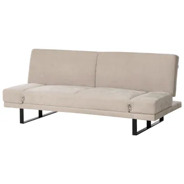 Vuodesohva York Chenille - Vaalea beige - Huonekalut - Sohva - Vuodesohva - 2 istuttava vuodesohva