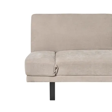 Vuodesohva York Chenille - Vaalea beige - Huonekalut - Sohva - Vuodesohva - 2 istuttava vuodesohva