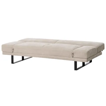 Vuodesohva York Chenille - Vaalea beige - Huonekalut - Sohva - Vuodesohva - 2 istuttava vuodesohva