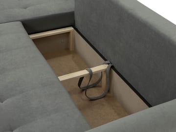 Fynrican 3-istuttava vuodesohva divaanilla - Polo 872 (beige) - Huonekalut - Sohva - Vuodesohva
