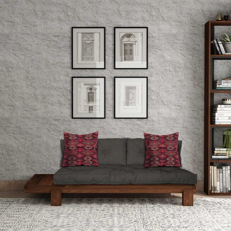 Fynros 2-istuttava Vuodesohva - Antrasiitti - Huonekalut - Sohva - Vuodesohva