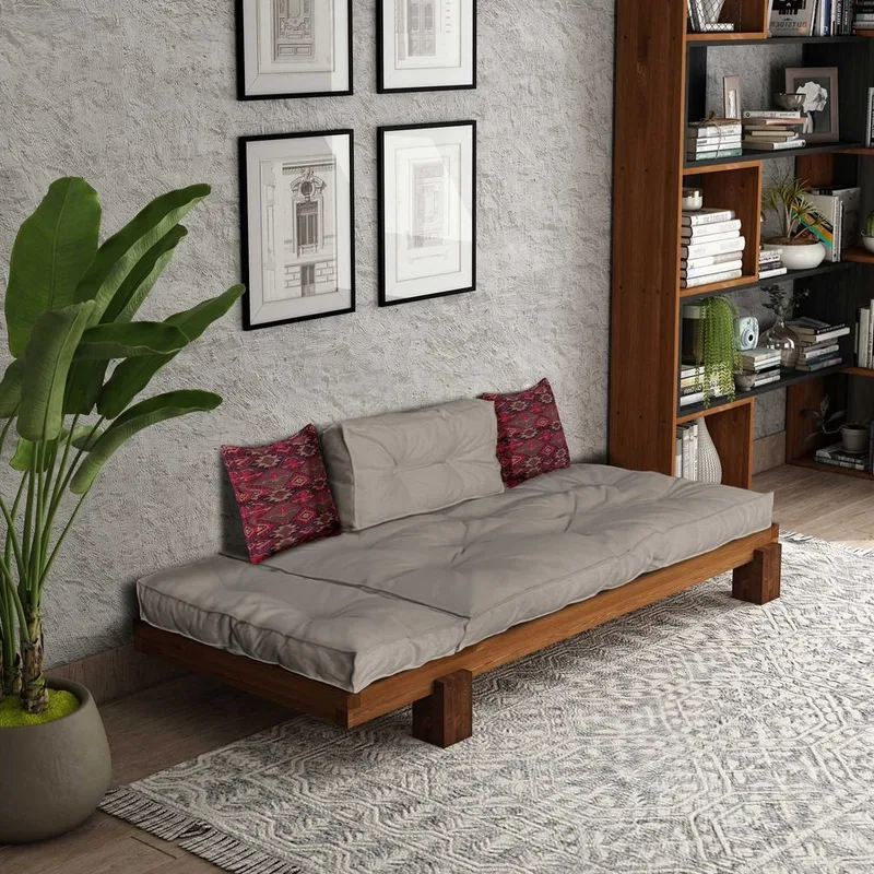 Fynros 2-istuttava Vuodesohva - Beige/Luonnonväri - Huonekalut - Sohva - Vuodesohva