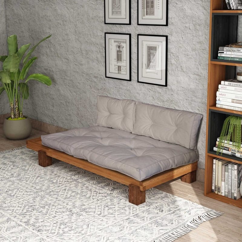 Fynros 2-istuttava Vuodesohva - Beige/Luonnonväri - Huonekalut - Sohva - Vuodesohva