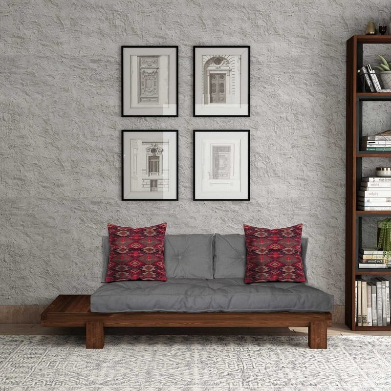 Fynros 2-istuttava Vuodesohva - Harmaa - Huonekalut - Sohva - Vuodesohva