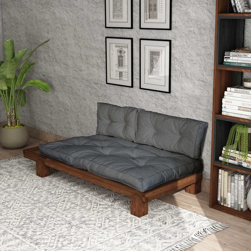 Fynros 2-istuttava Vuodesohva - Harmaa - Huonekalut - Sohva - Vuodesohva