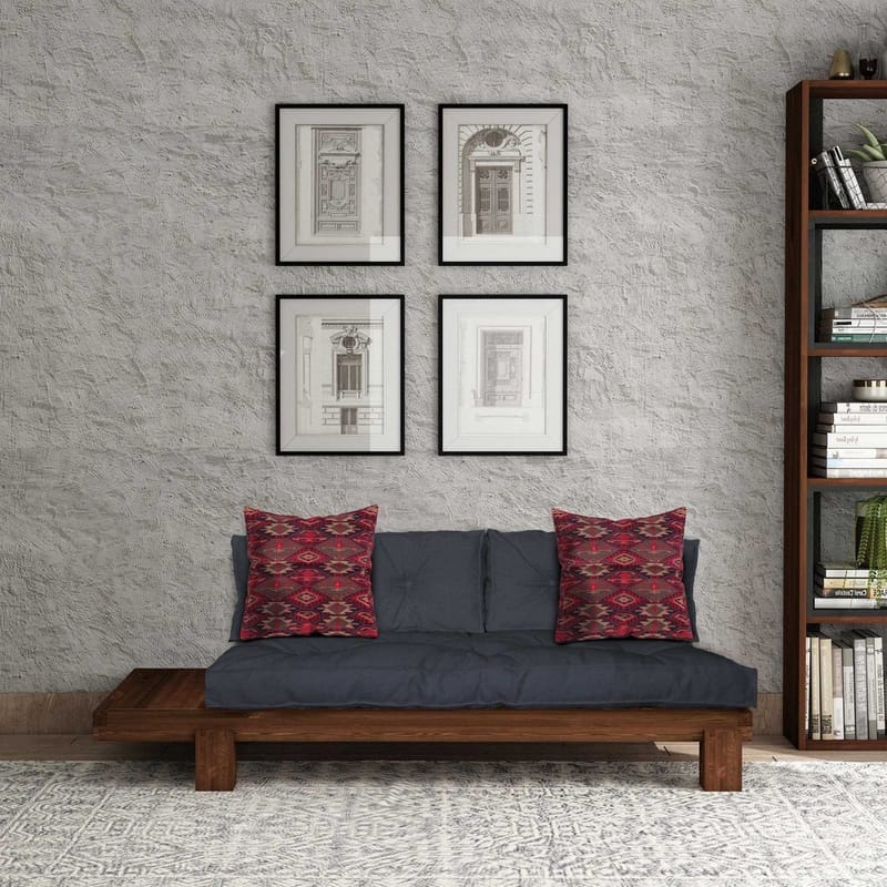 Fynros 2-istuttava Vuodesohva - Laivastonsininen - Huonekalut - Sohva - Vuodesohva