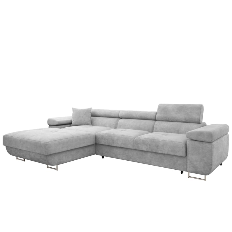 Gabina 3-istuttava vuodesohva divaanilla, harmaa