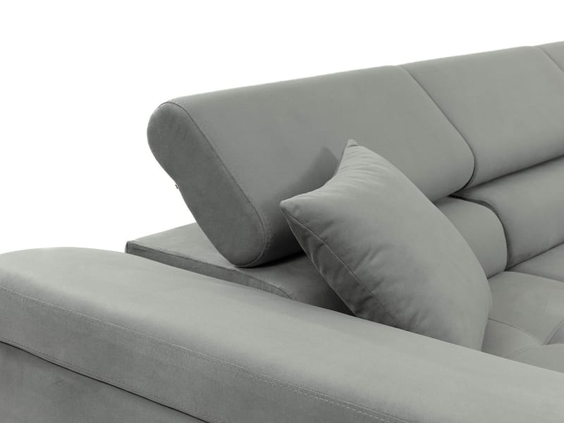 Gabina 3-istuttava vuodesohva divaanilla - harmaa - Huonekalut - Sohva - Vuodesohva