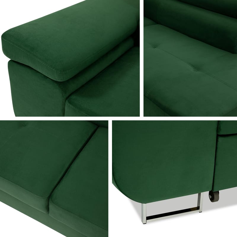 Gabina 4-istuttava vuodesohva šezlongilla - beige - Huonekalut - Sohva - Vuodesohva