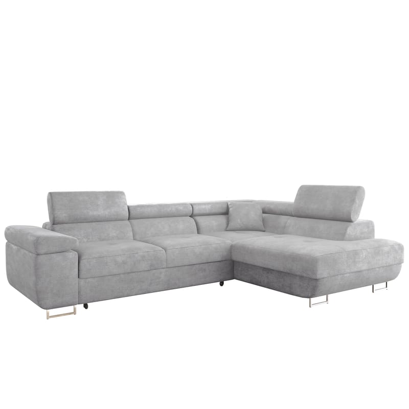 Gabina 4-istuttava vuodesohva šezlongilla - harmaa - Huonekalut - Sohva - Vuodesohva