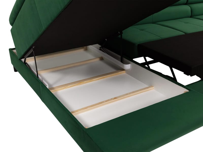 Gabina 5-istuttava U-muotoinen vuodesohva divaanilla ja šezlongilla - Lumo 30 - Huonekalut - Sohva - Vuodesohva