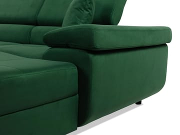 Gabina 5-istuttava U-muotoinen vuodesohva divaanilla ja šezlongilla - Lumo 30 - Huonekalut - Sohva - Vuodesohva