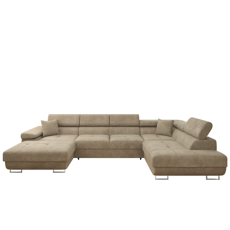 Gabina 5-istuttava U-muotoinen vuodesohva divaanilla ja šezlongilla, Lumo 30