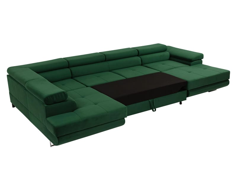 Gabina 5-istuttava U-muotoinen vuodesohva divaanilla ja šezlongilla - Lumo 55 - Huonekalut - Sohva - Vuodesohva