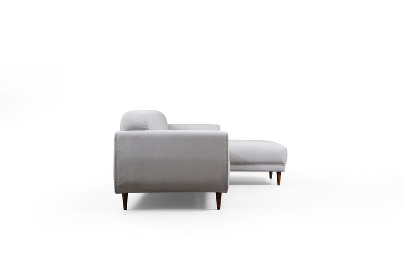 Gajanejos 5-istuttava oikeanpuoleinen l-muotoinen vuodesohva 87x237 cm kangasta - Beige - Huonekalut - Sohva - Vuodesohva