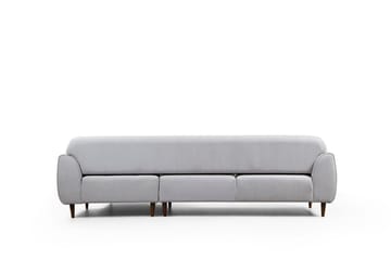 Gajanejos 5-istuttava oikeanpuoleinen l-muotoinen vuodesohva 87x237 cm kangasta - Beige - Huonekalut - Sohva - Vuodesohva